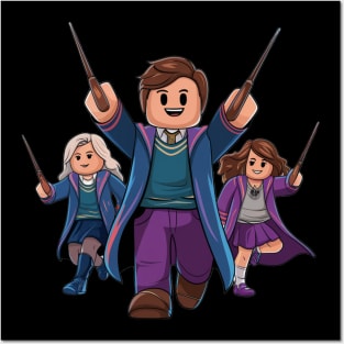 Roblox Kids Magic School Posters and Art